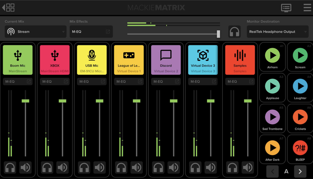 Mackie MainStream interface, product review